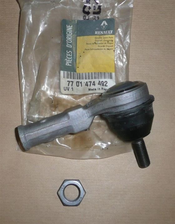 Renault 77 01 474 492 Tie rod end outer 7701474492: Buy near me in Poland at 2407.PL - Good price!