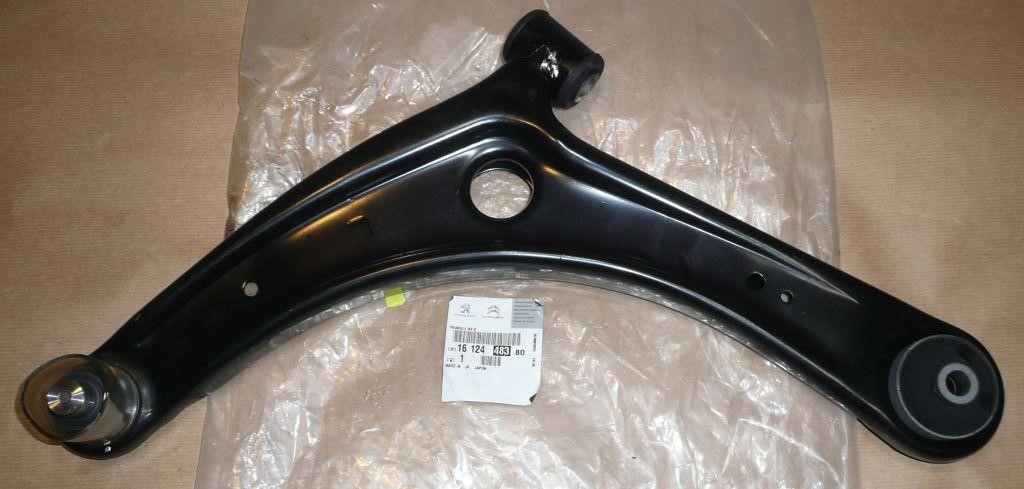 Citroen/Peugeot 16 124 483 80 Suspension arm front lower left 1612448380: Buy near me in Poland at 2407.PL - Good price!