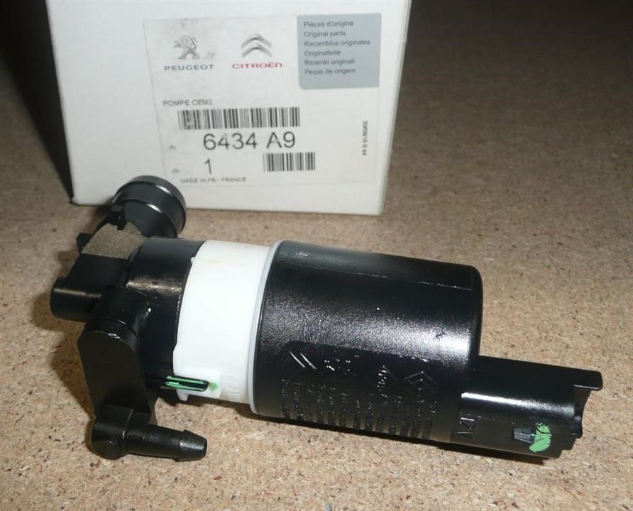 Citroen/Peugeot 6434 A9 Glass washer pump 6434A9: Buy near me in Poland at 2407.PL - Good price!
