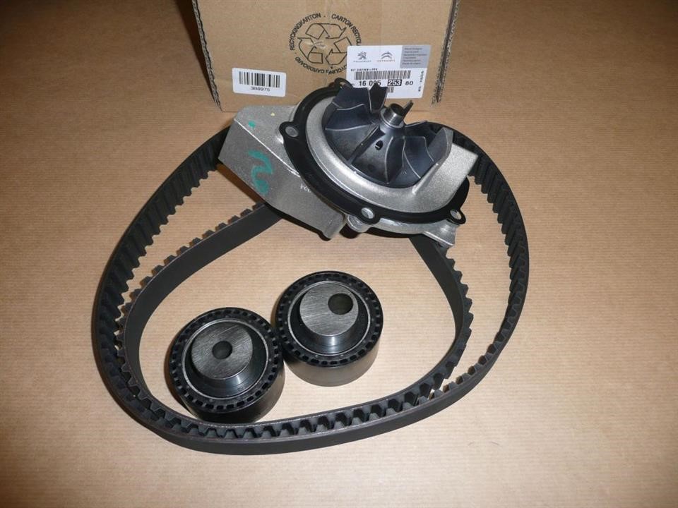 Citroen/Peugeot 16 095 253 80 TIMING BELT KIT WITH WATER PUMP 1609525380: Buy near me in Poland at 2407.PL - Good price!