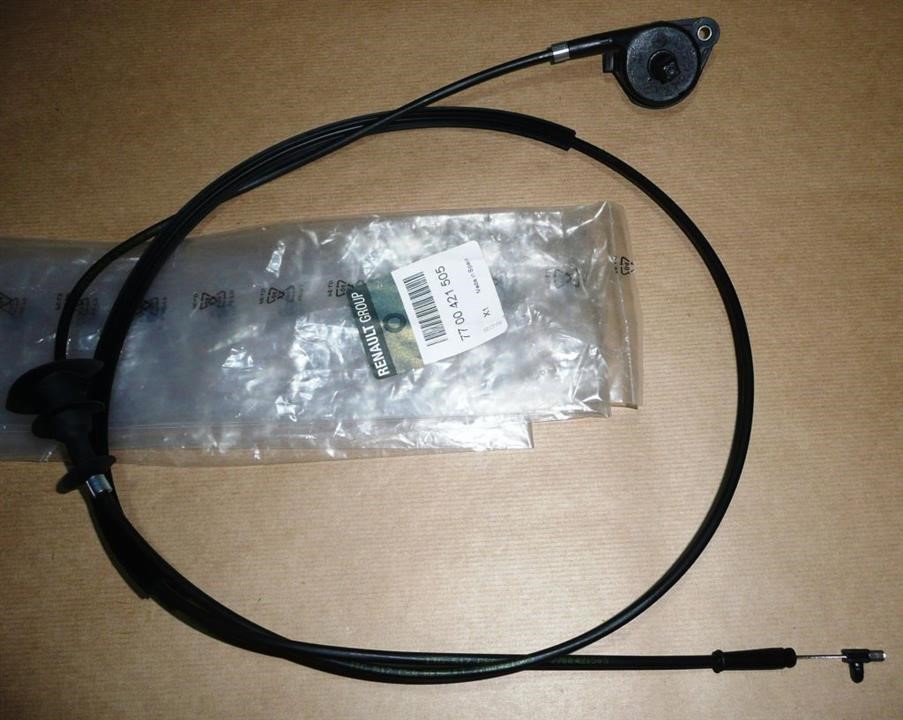 Renault 77 00 421 505 Hood lock cable 7700421505: Buy near me in Poland at 2407.PL - Good price!