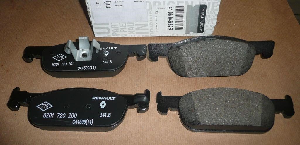 Renault 41 06 046 82R Front disc brake pads, set 410604682R: Buy near me in Poland at 2407.PL - Good price!