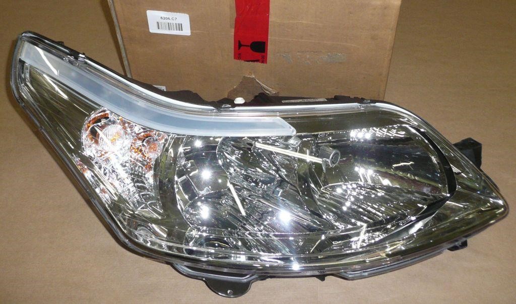Citroen/Peugeot 6206 C7 Headlamp 6206C7: Buy near me at 2407.PL in Poland at an Affordable price!