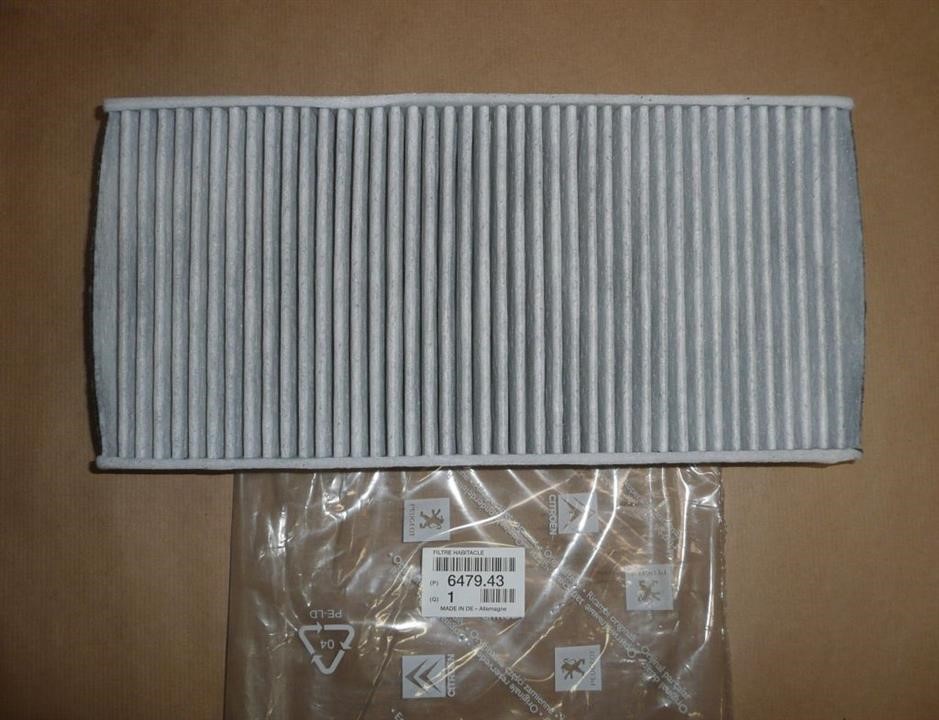 Citroen/Peugeot 6479 43 Filter, interior air 647943: Buy near me at 2407.PL in Poland at an Affordable price!