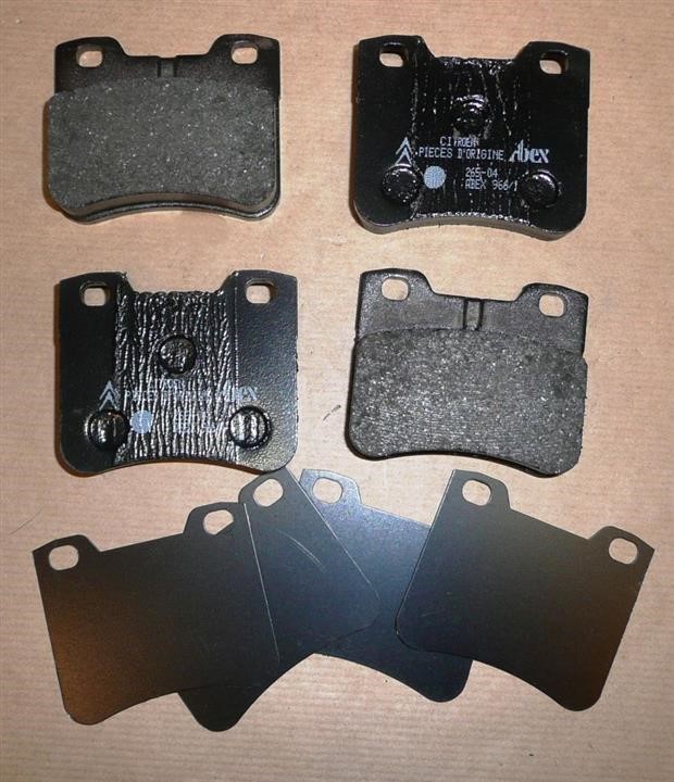 Brake Pad Set, disc brake Citroen&#x2F;Peugeot 4254 93