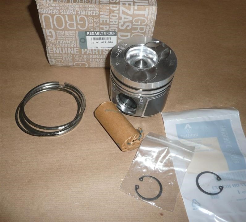 Renault 77 01 474 884 Piston 7701474884: Buy near me at 2407.PL in Poland at an Affordable price!