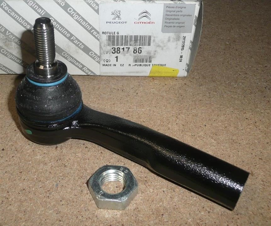 Citroen/Peugeot 3817 86 Tie rod end outer 381786: Buy near me in Poland at 2407.PL - Good price!