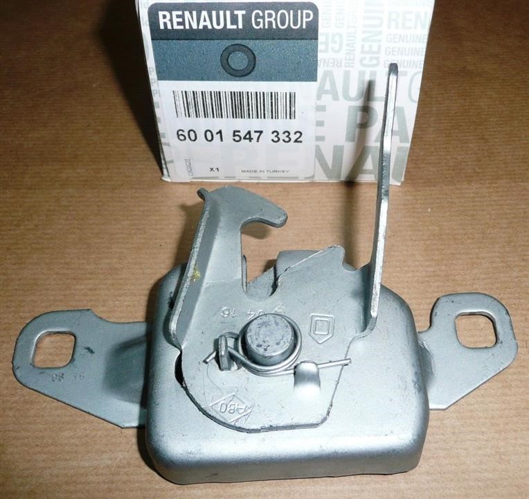 Renault 60 01 547 332 Hood lock 6001547332: Buy near me at 2407.PL in Poland at an Affordable price!