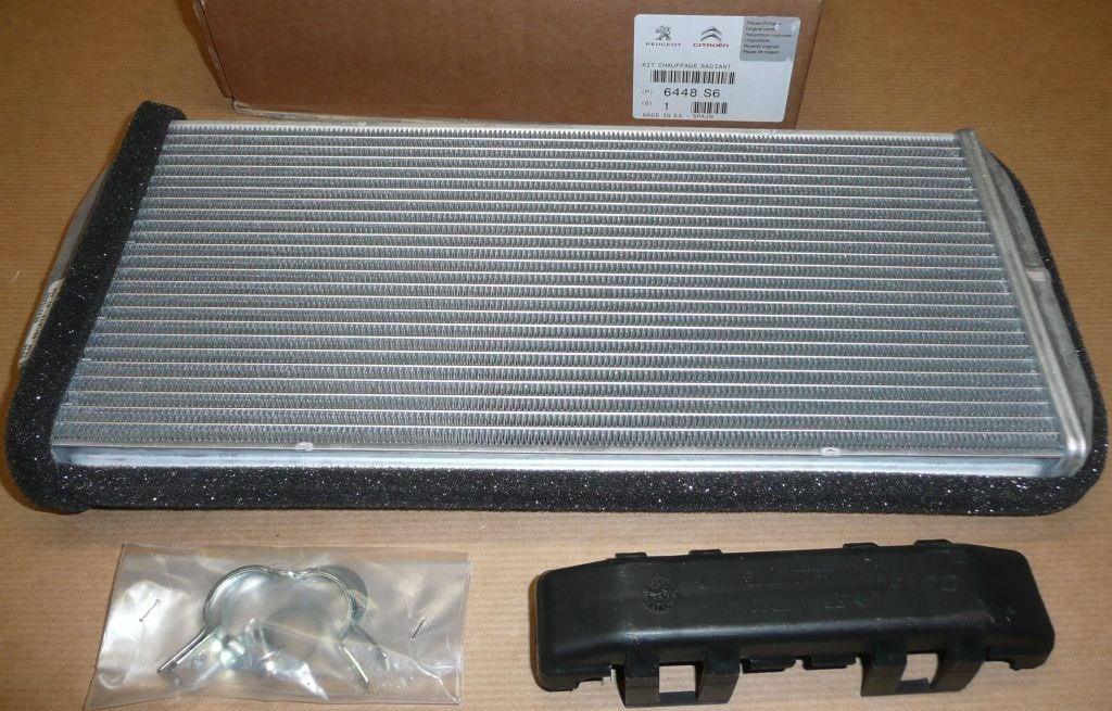 Citroen/Peugeot 6448 S6 Heat exchanger, interior heating 6448S6: Buy near me in Poland at 2407.PL - Good price!