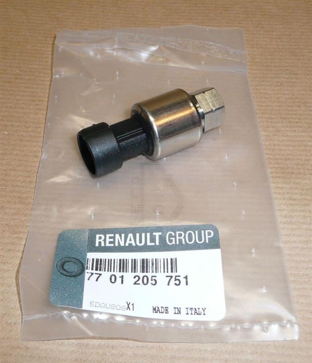 Renault 77 01 205 751 Датчик тиску кондиціонера 7701205751: Приваблива ціна - Купити у Польщі на 2407.PL!