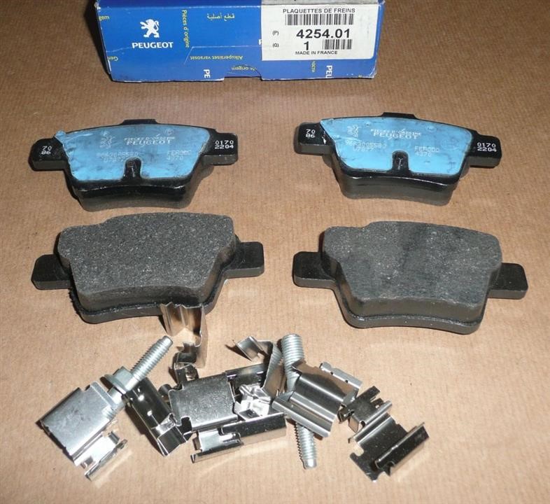 Citroen/Peugeot 4254 01 Brake Pad Set, disc brake 425401: Buy near me in Poland at 2407.PL - Good price!