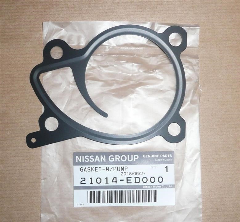 Renault 21 01 4ED 000 Gasket, water pump 21014ED000: Buy near me at 2407.PL in Poland at an Affordable price!