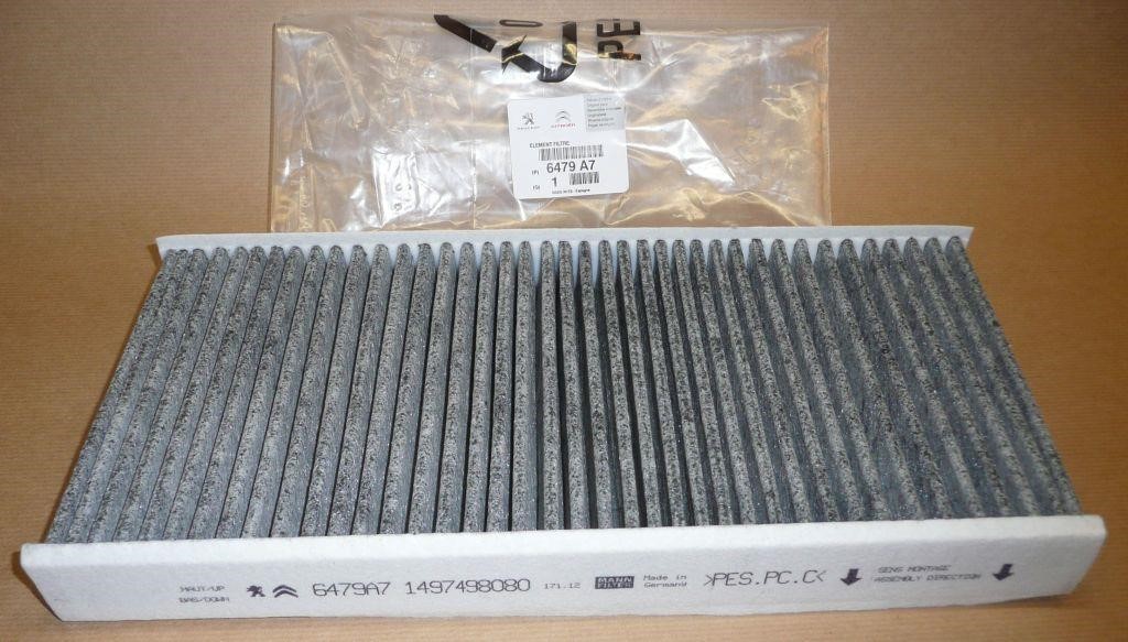 Citroen/Peugeot 6479 A7 Filter, interior air 6479A7: Buy near me in Poland at 2407.PL - Good price!