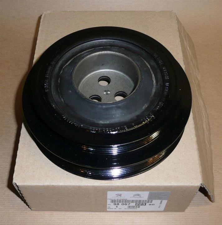 Citroen/Peugeot 98 067 223 80 Pulley crankshaft 9806722380: Buy near me at 2407.PL in Poland at an Affordable price!