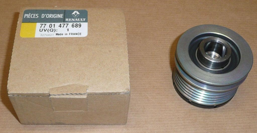Renault 77 01 477 689 Belt pulley generator 7701477689: Buy near me in Poland at 2407.PL - Good price!