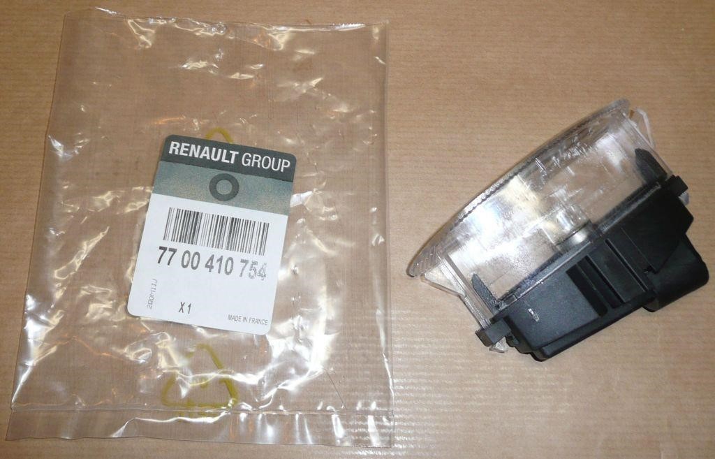 Renault 77 00 410 754 License lamp 7700410754: Buy near me in Poland at 2407.PL - Good price!