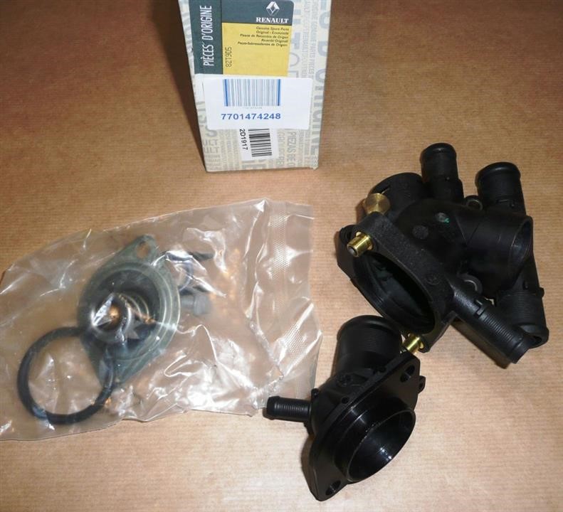 Renault 77 01 474 248 Thermostat, coolant 7701474248: Buy near me in Poland at 2407.PL - Good price!