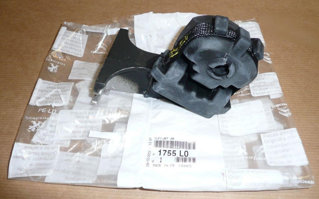 Citroen/Peugeot 1755 L0 Exhaust mounting bracket 1755L0: Buy near me in Poland at 2407.PL - Good price!