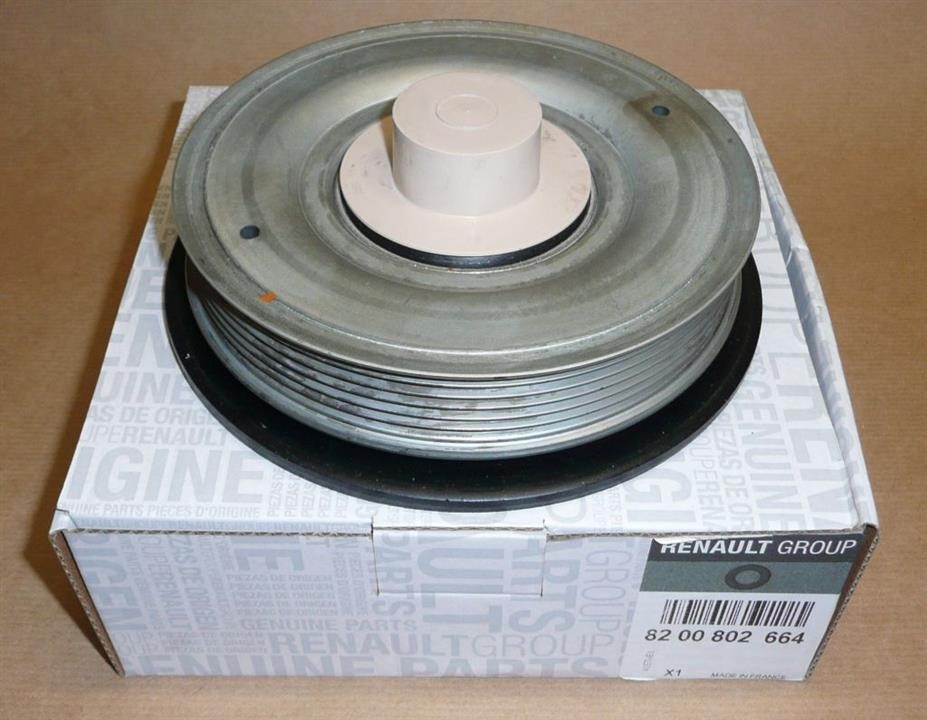Renault 82 00 802 664 Pulley crankshaft 8200802664: Buy near me at 2407.PL in Poland at an Affordable price!