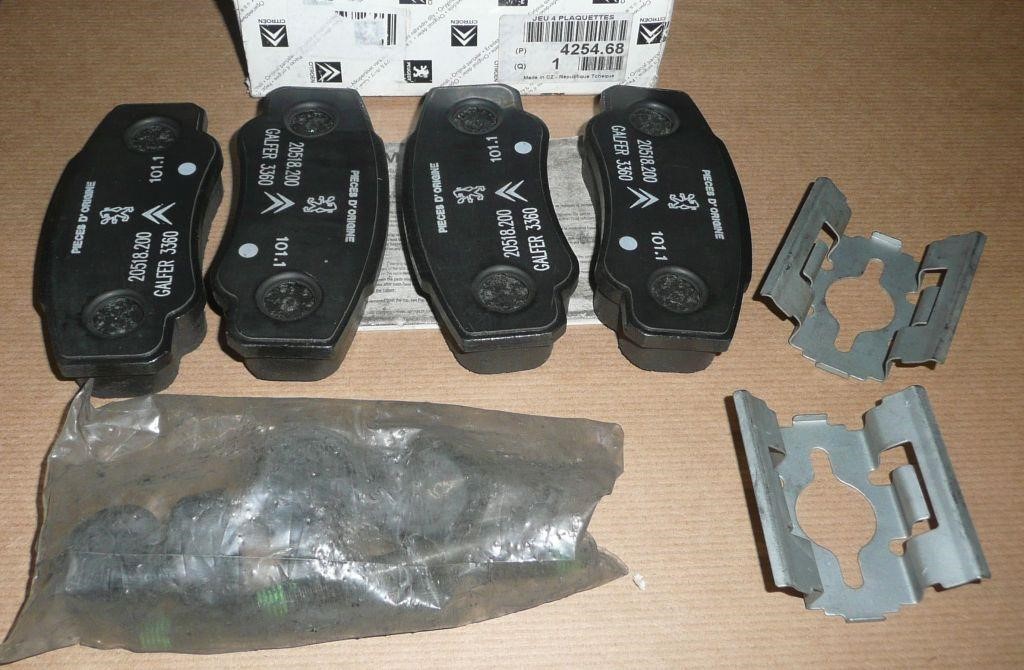 Citroen/Peugeot 4254 68 Brake Pad Set, disc brake 425468: Buy near me in Poland at 2407.PL - Good price!