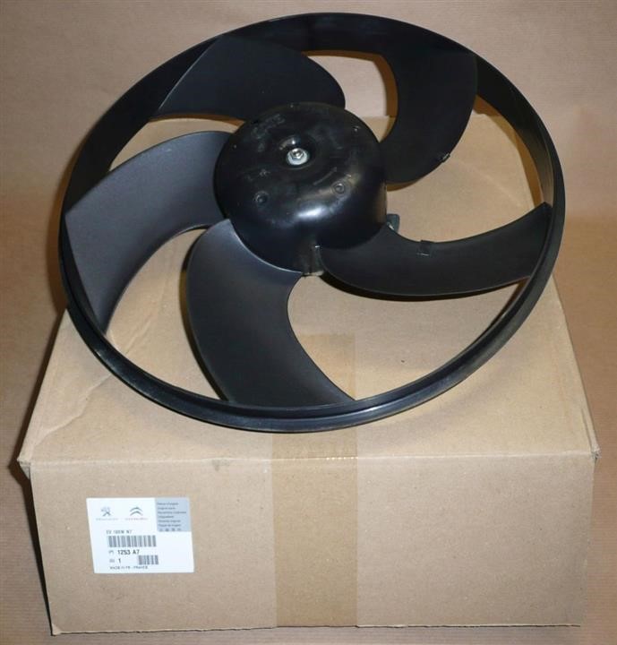 Citroen/Peugeot 1253 A7 Hub, engine cooling fan wheel 1253A7: Buy near me in Poland at 2407.PL - Good price!