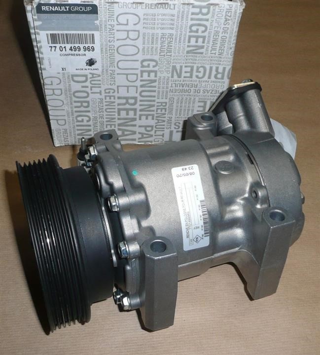 Renault 77 01 499 969 Compressor, air conditioning 7701499969: Buy near me at 2407.PL in Poland at an Affordable price!