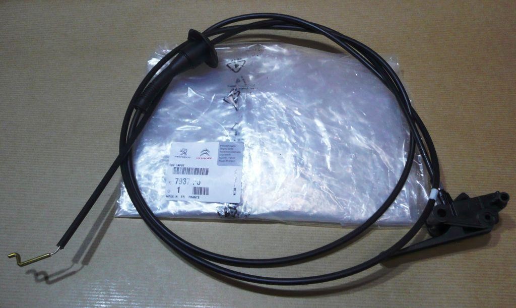 Citroen/Peugeot 7937 F5 Hood lock cable 7937F5: Buy near me in Poland at 2407.PL - Good price!