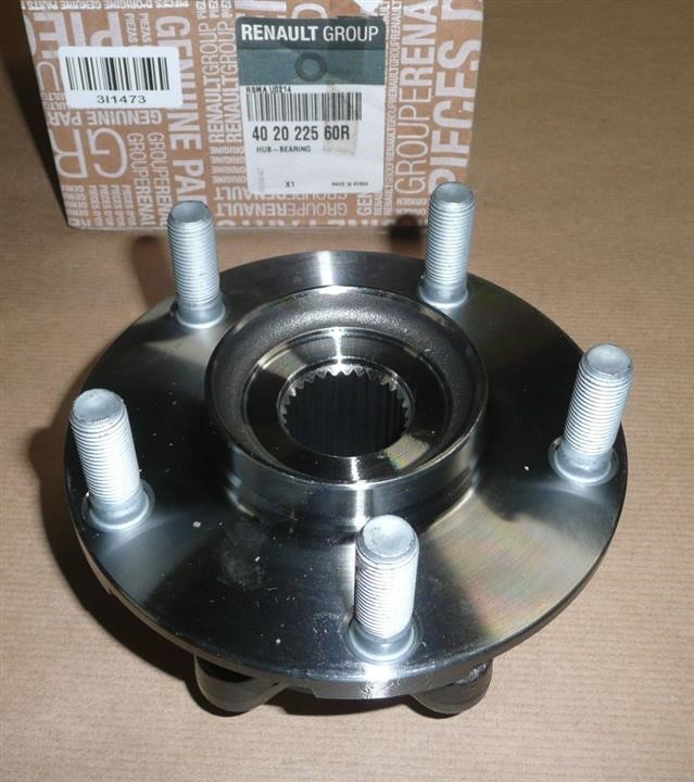 Renault 40 20 225 60R Wheel hub with front bearing 402022560R: Buy near me at 2407.PL in Poland at an Affordable price!