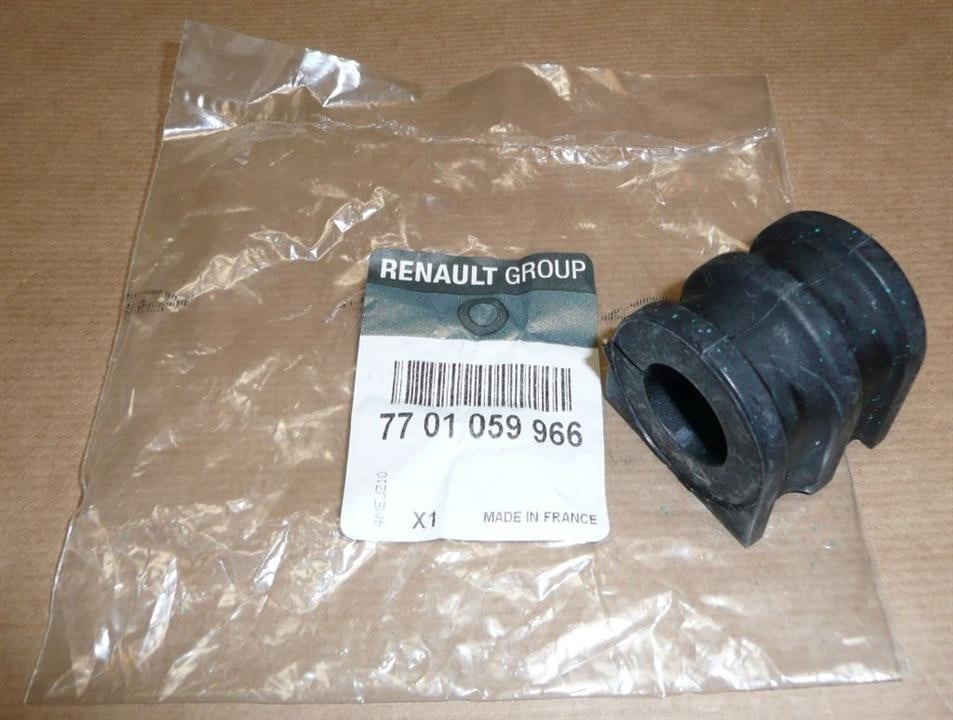 Renault 77 01 059 966 Front stabilizer bush 7701059966: Buy near me in Poland at 2407.PL - Good price!