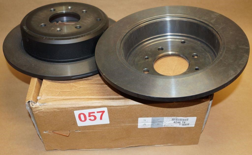 Citroen/Peugeot 4246 T6 Brake disc 4246T6: Buy near me at 2407.PL in Poland at an Affordable price!