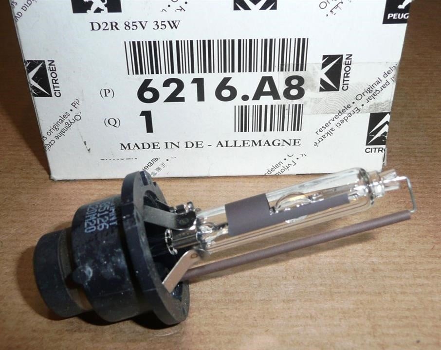 Citroen/Peugeot 6216 A8 Xenon lamp 6216A8: Buy near me in Poland at 2407.PL - Good price!