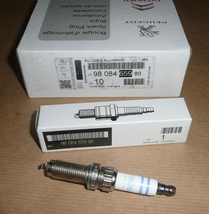 Citroen/Peugeot 98 084 659 80 Spark plug 9808465980: Buy near me at 2407.PL in Poland at an Affordable price!
