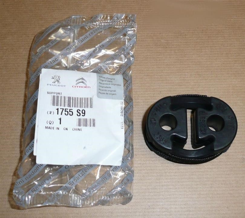 Citroen/Peugeot 1755 S9 Exhaust mounting bracket 1755S9: Buy near me in Poland at 2407.PL - Good price!