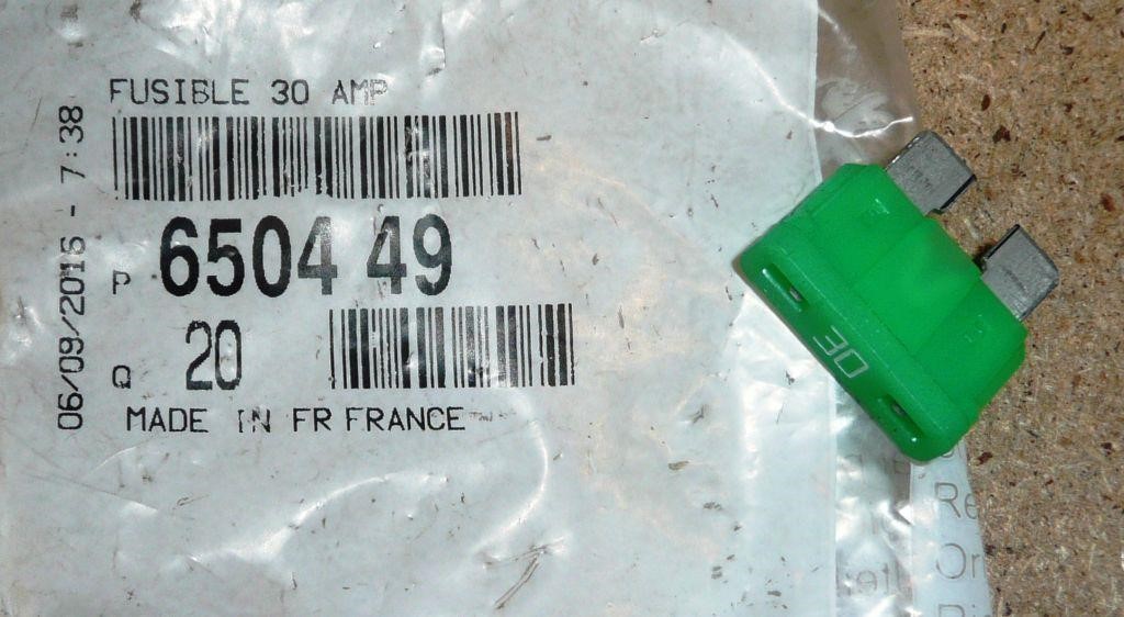 Citroen/Peugeot 6504 49 Fuse 650449: Buy near me in Poland at 2407.PL - Good price!