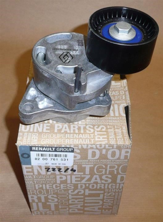 Renault 82 00 761 531 DRIVE BELT TENSIONER 8200761531: Buy near me in Poland at 2407.PL - Good price!