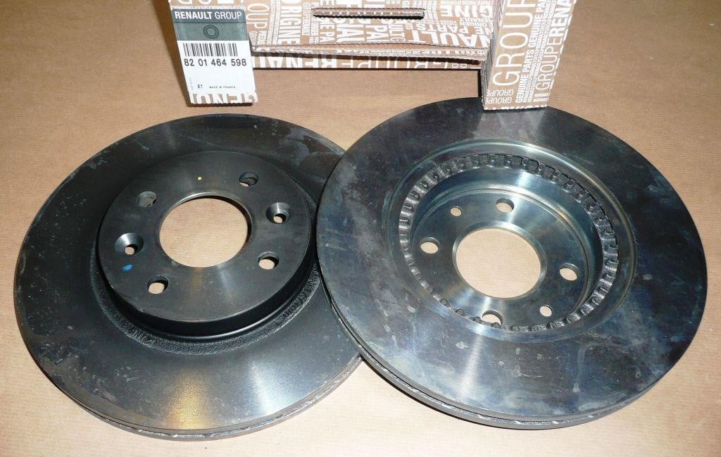 Renault 82 01 464 598 Front brake disc ventilated 8201464598: Buy near me in Poland at 2407.PL - Good price!