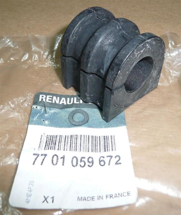 Renault 77 01 059 672 Front stabilizer bush 7701059672: Buy near me in Poland at 2407.PL - Good price!