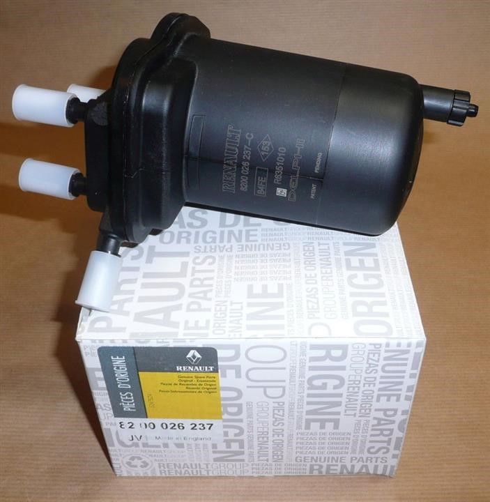 Renault 82 00 026 237 Fuel filter 8200026237: Buy near me in Poland at 2407.PL - Good price!