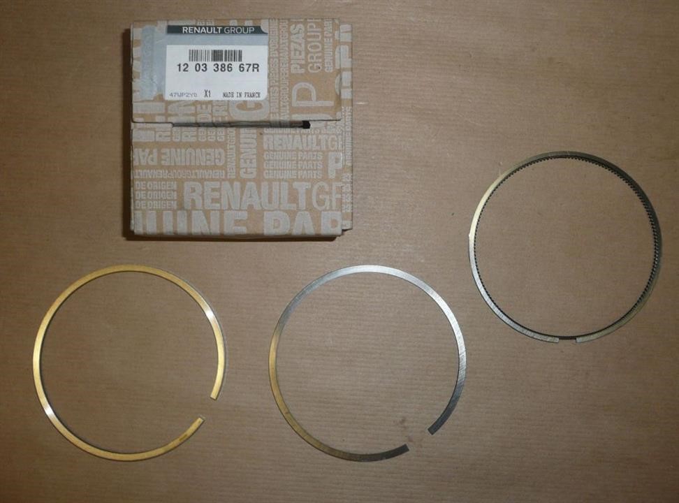 Renault 12 03 386 67R Piston Ring Kit 120338667R: Buy near me in Poland at 2407.PL - Good price!