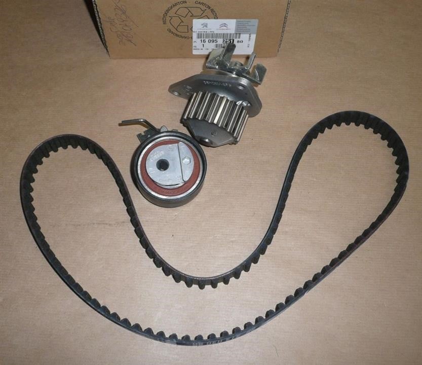 Citroen/Peugeot 16 095 251 80 TIMING BELT KIT WITH WATER PUMP 1609525180: Buy near me at 2407.PL in Poland at an Affordable price!