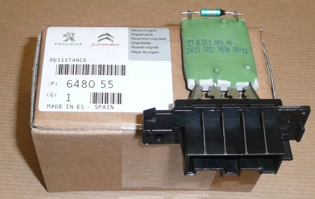Citroen/Peugeot 6480 55 Resistor 648055: Buy near me at 2407.PL in Poland at an Affordable price!