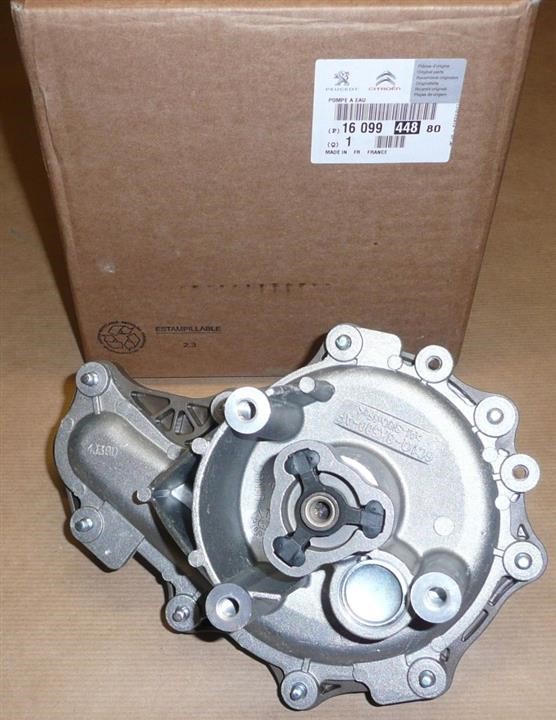 Citroen/Peugeot 16 099 448 80 Water pump 1609944880: Buy near me in Poland at 2407.PL - Good price!