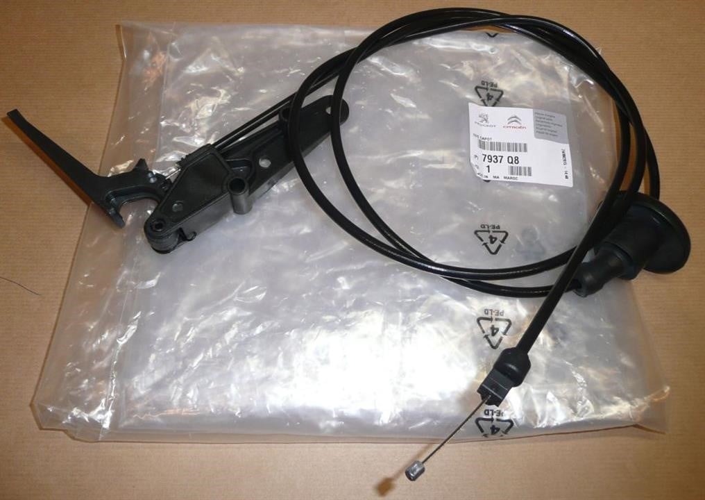 Citroen/Peugeot 7937 Q8 Hood lock cable 7937Q8: Buy near me in Poland at 2407.PL - Good price!