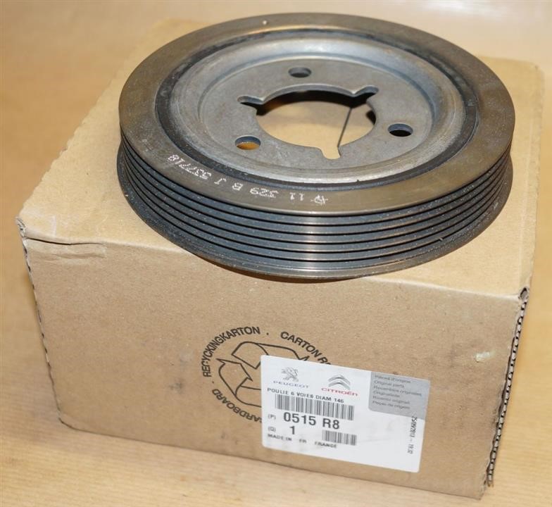 Citroen/Peugeot 0515 R8 Pulley crankshaft 0515R8: Buy near me in Poland at 2407.PL - Good price!