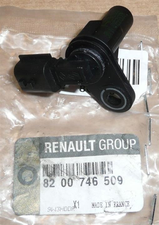 Renault 82 00 746 509 Crankshaft position sensor 8200746509: Buy near me in Poland at 2407.PL - Good price!