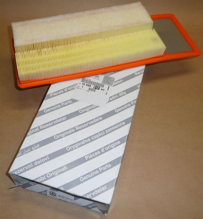 Citroen/Peugeot 16 098 512 80 Air filter 1609851280: Buy near me in Poland at 2407.PL - Good price!