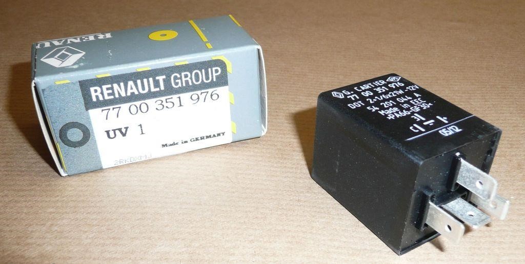 Renault 77 00 351 976 Direction indicator relay 7700351976: Buy near me in Poland at 2407.PL - Good price!