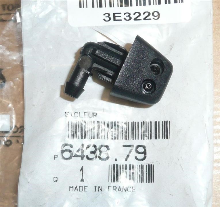 Citroen/Peugeot 6438 79 Windshield washer nozzle 643879: Buy near me in Poland at 2407.PL - Good price!