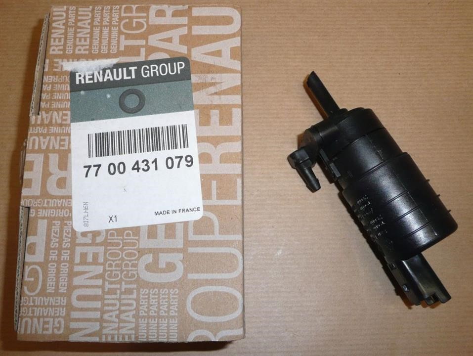 Renault 77 00 431 079 Glass washer pump 7700431079: Buy near me in Poland at 2407.PL - Good price!