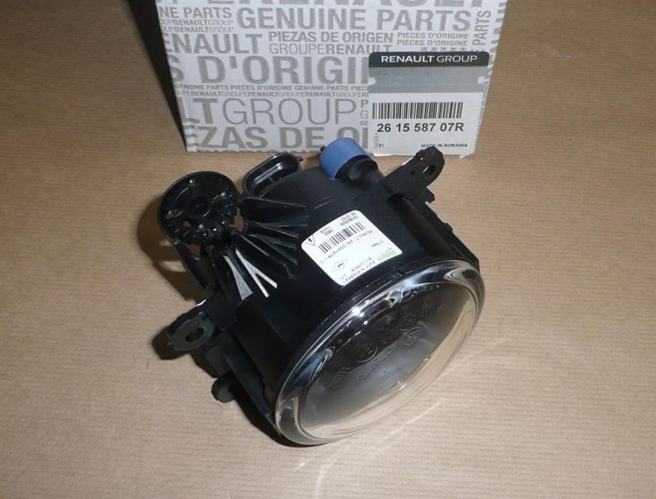 Renault 26 15 587 07R Fog lamp 261558707R: Buy near me in Poland at 2407.PL - Good price!